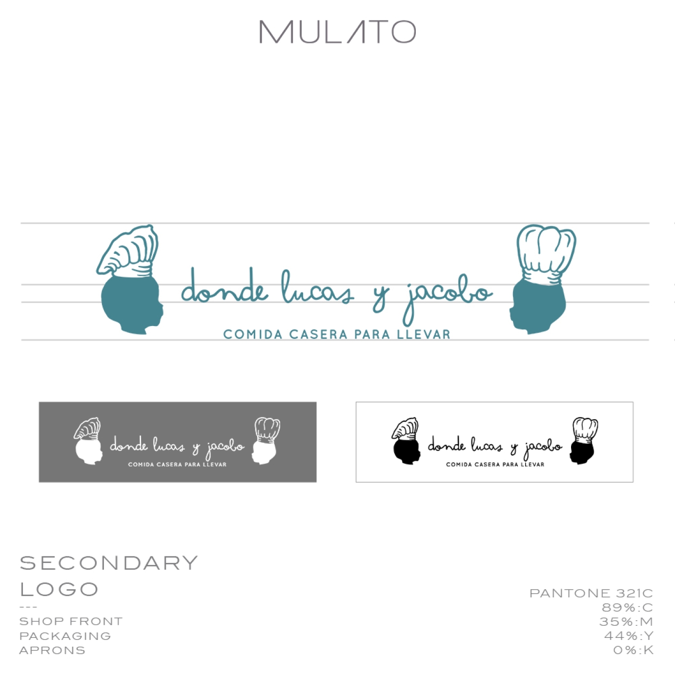 DONDE LUCAS Y JACOBO | Logo Design