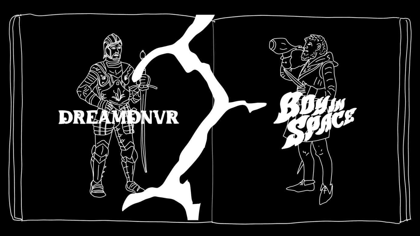 AMNESIA - DREAMDNVR X BOYINSPACE ( OFFICIAL LYRIC VIDEO )