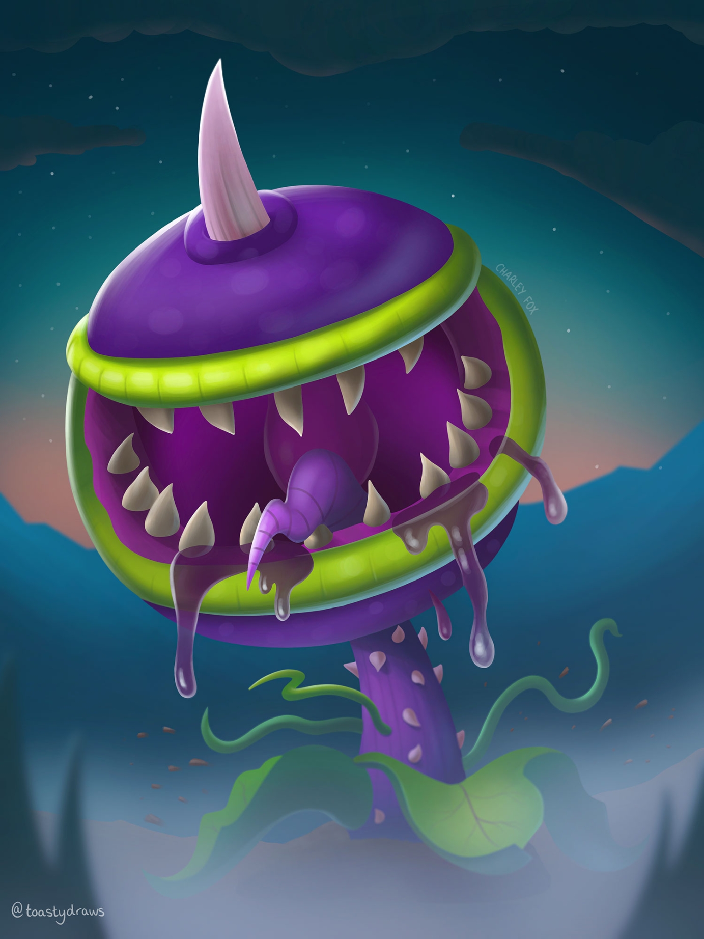 Plants vs Zombies - Chomper