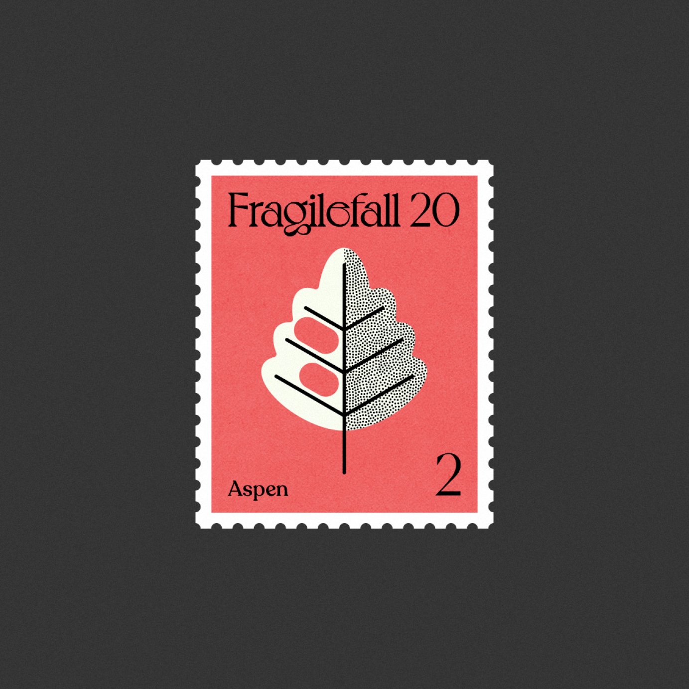 Fragilefall stamps