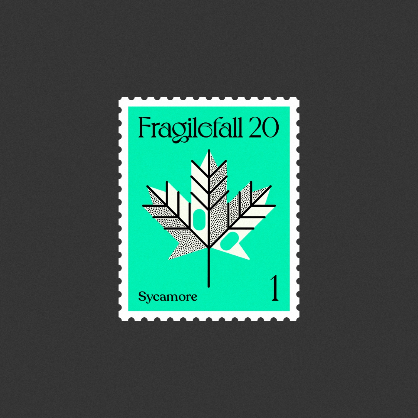 Fragilefall stamps