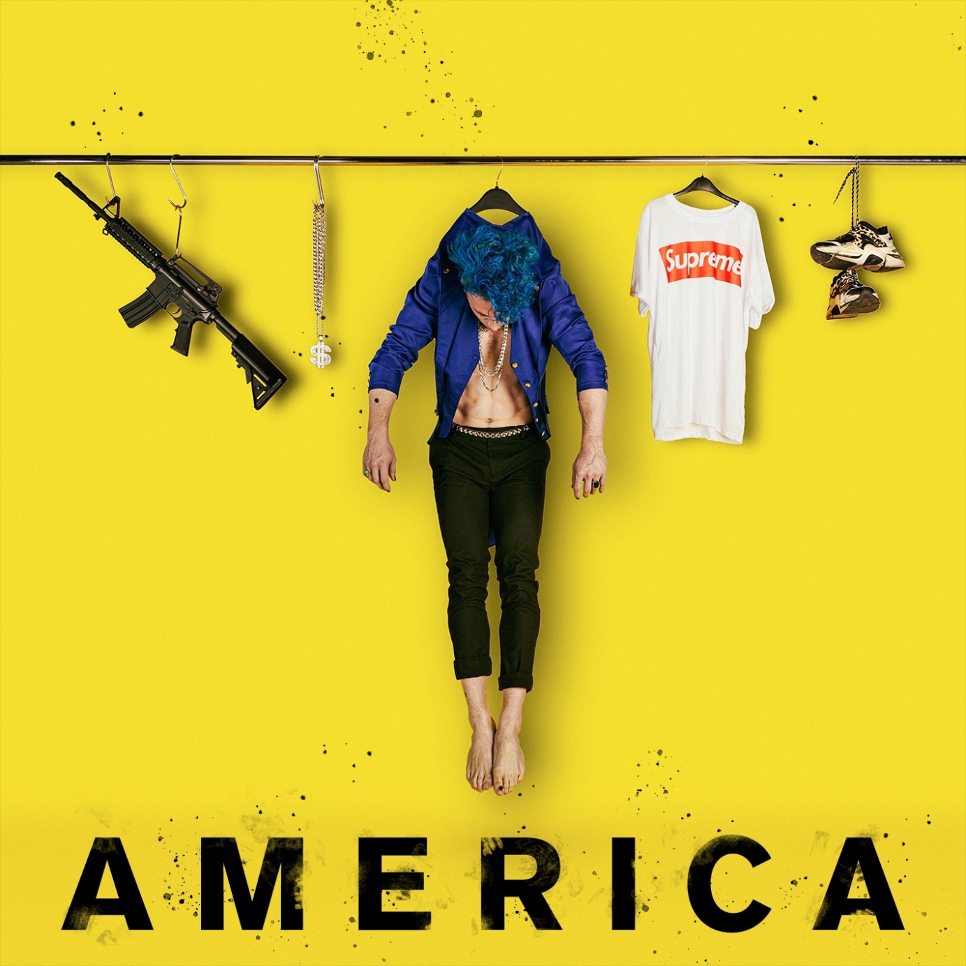 America Artwork and Press Shot for Moncrieff