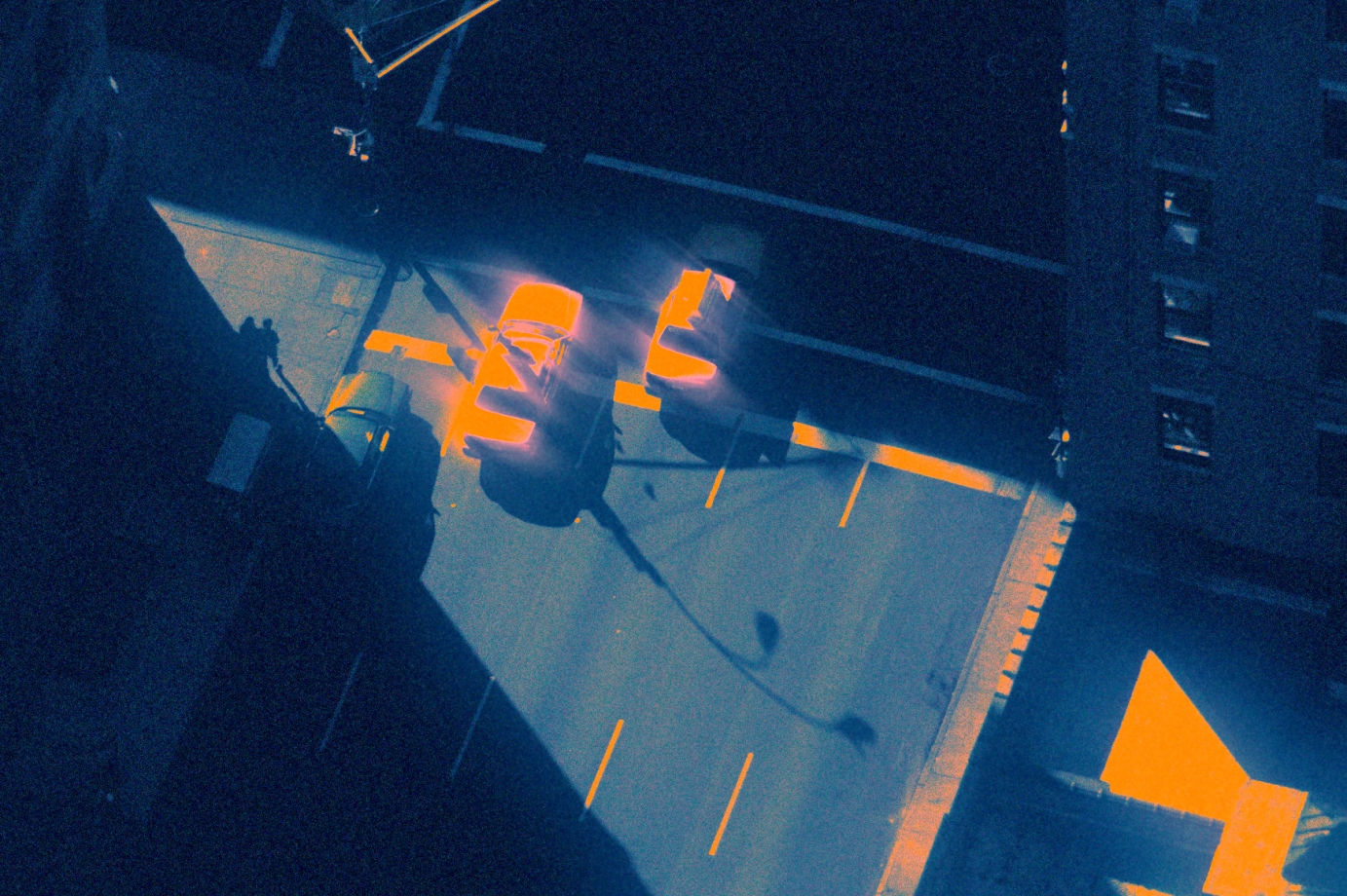 Taxi's from Rockafellar Centre, 2008.