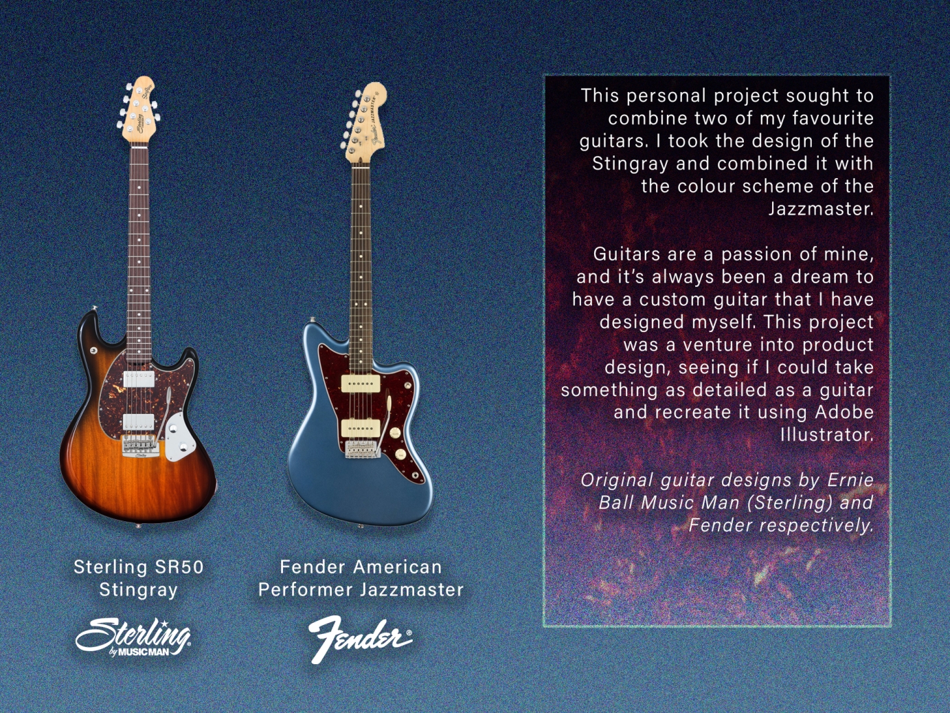 Stingray Guitar Design