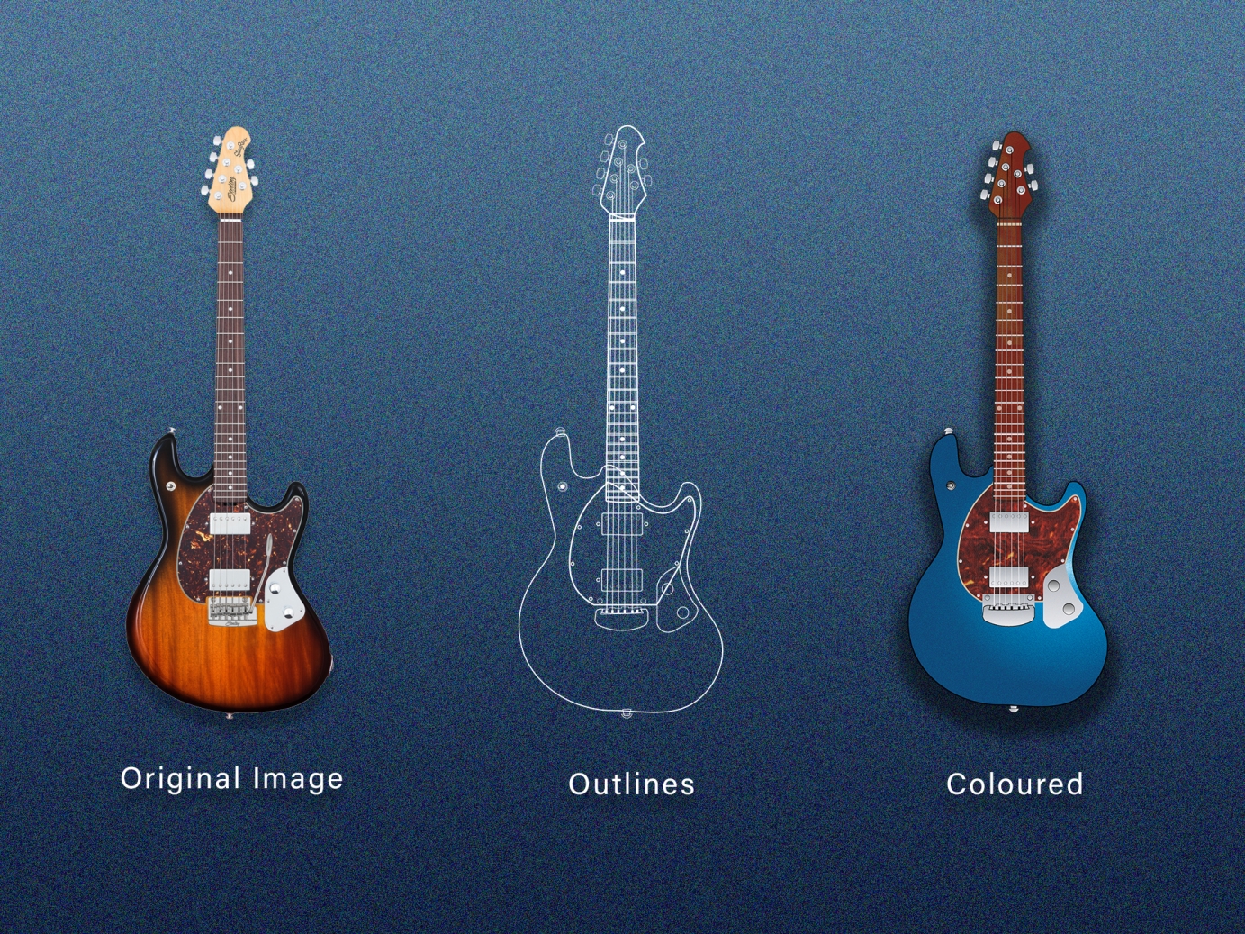 Stingray Guitar Design