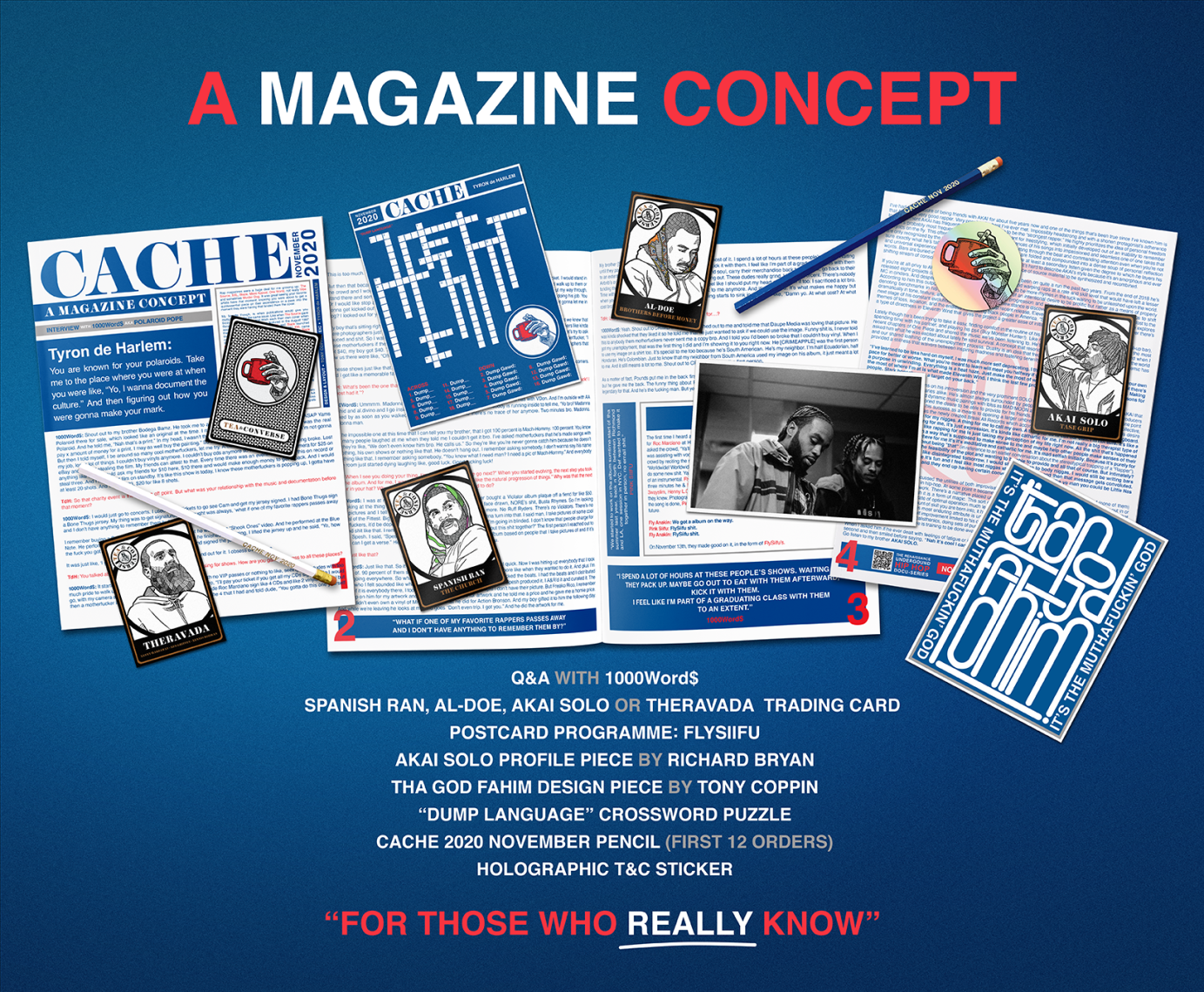 CACHE - A MAGAZINE CONCEPT' ISSUE 2. NOVEMBER 2020