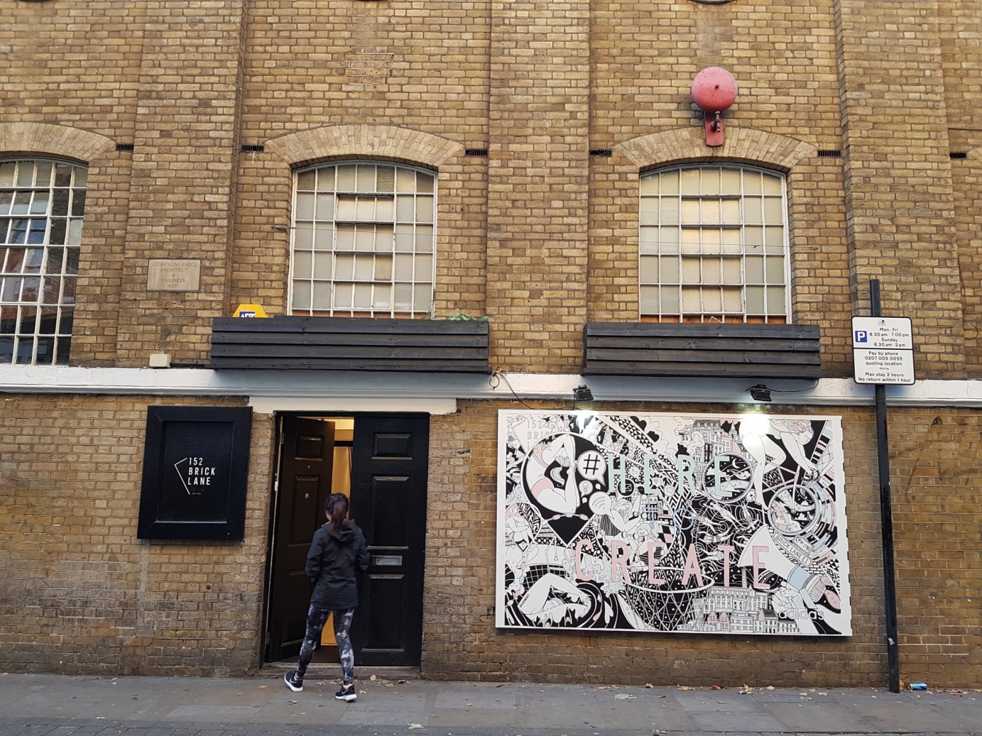 Adidas Here to Create billboard