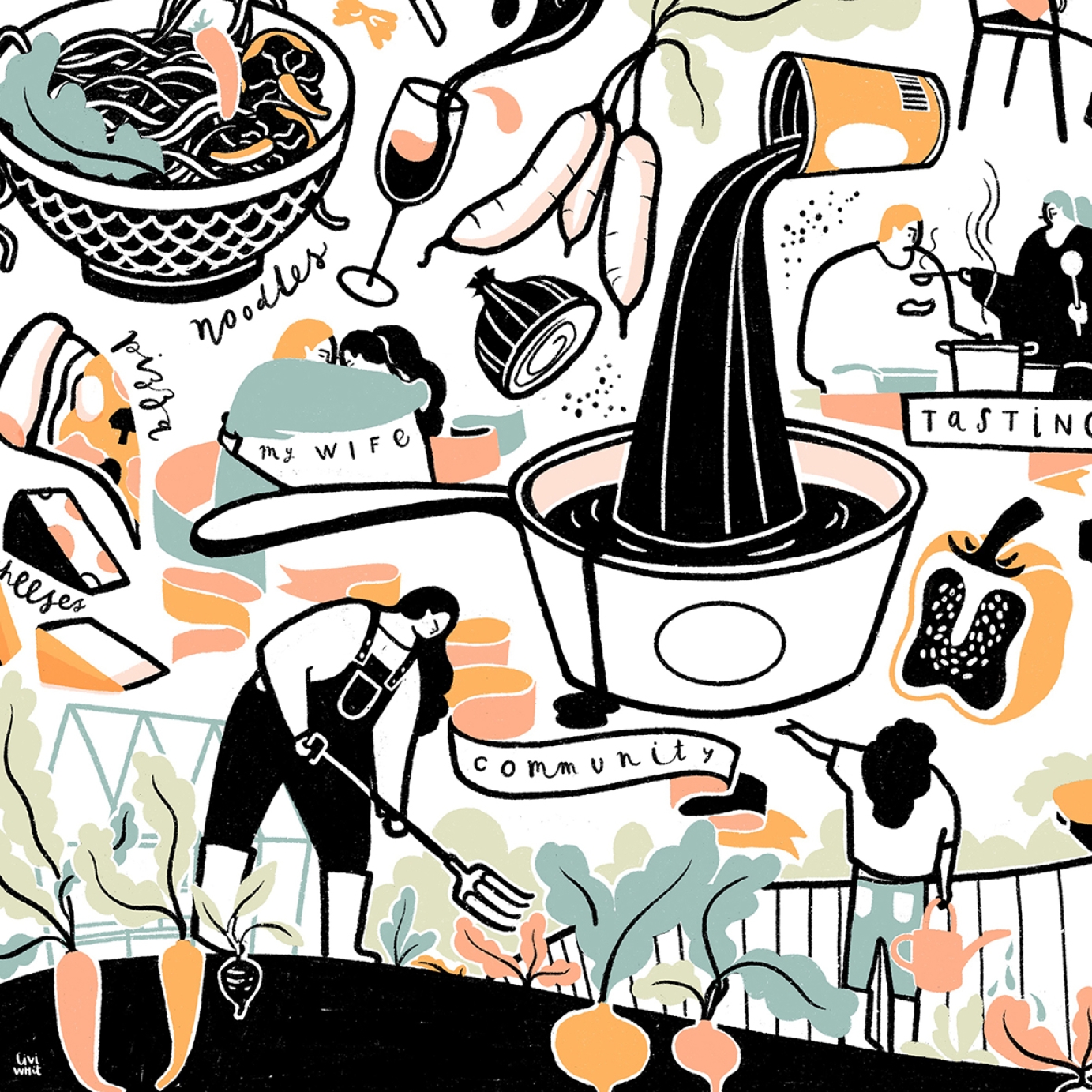 Telegraph Food Cover