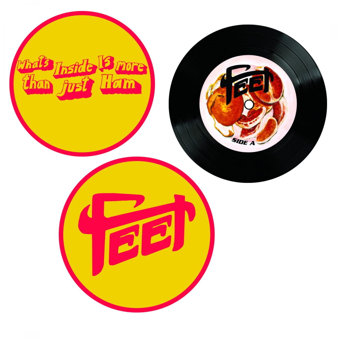 What's Inside Is More Than Just Ham' Album Artwork and Album Campaign Design