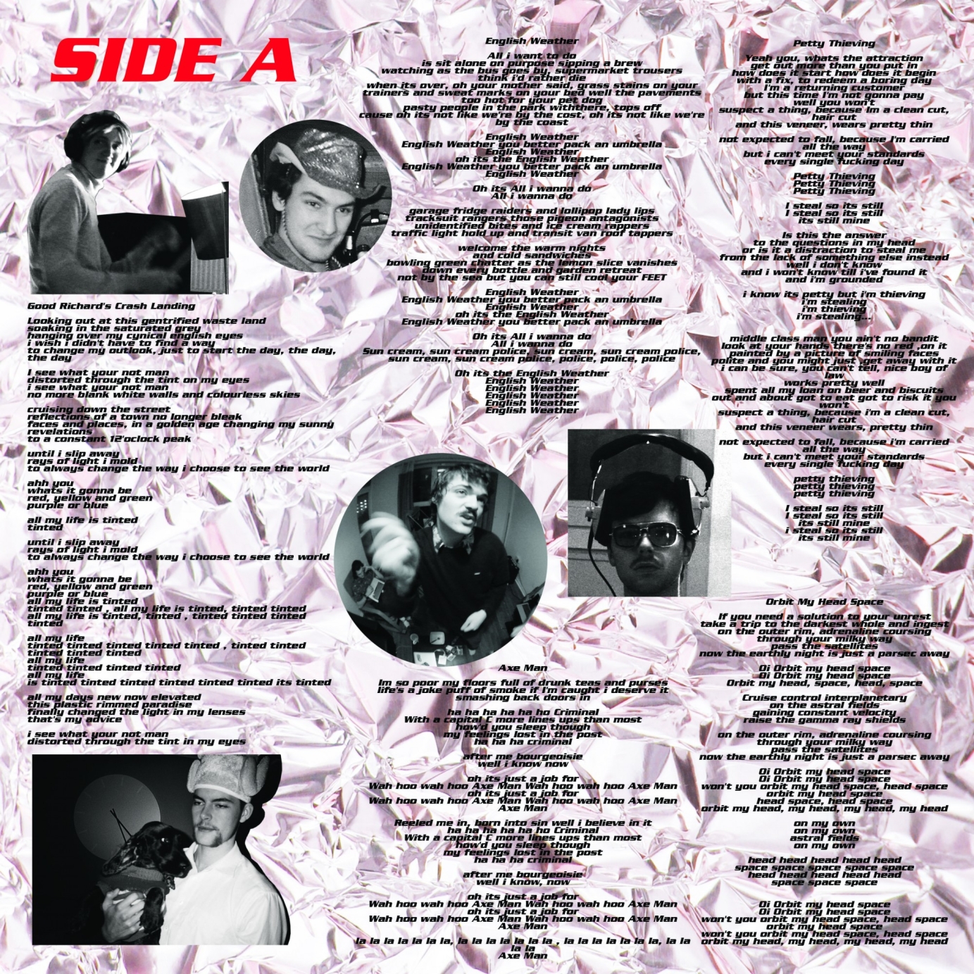 What's Inside Is More Than Just Ham' Album Artwork and Album Campaign Design