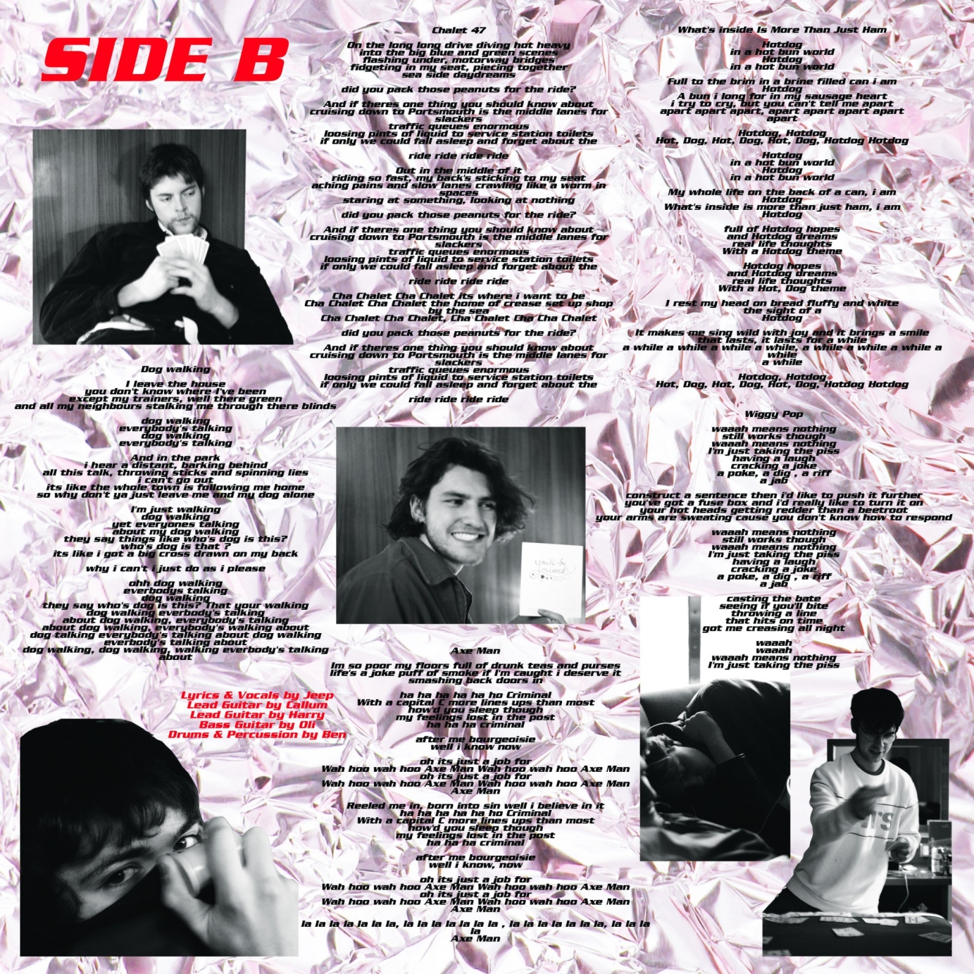 What's Inside Is More Than Just Ham' Album Artwork and Album Campaign Design