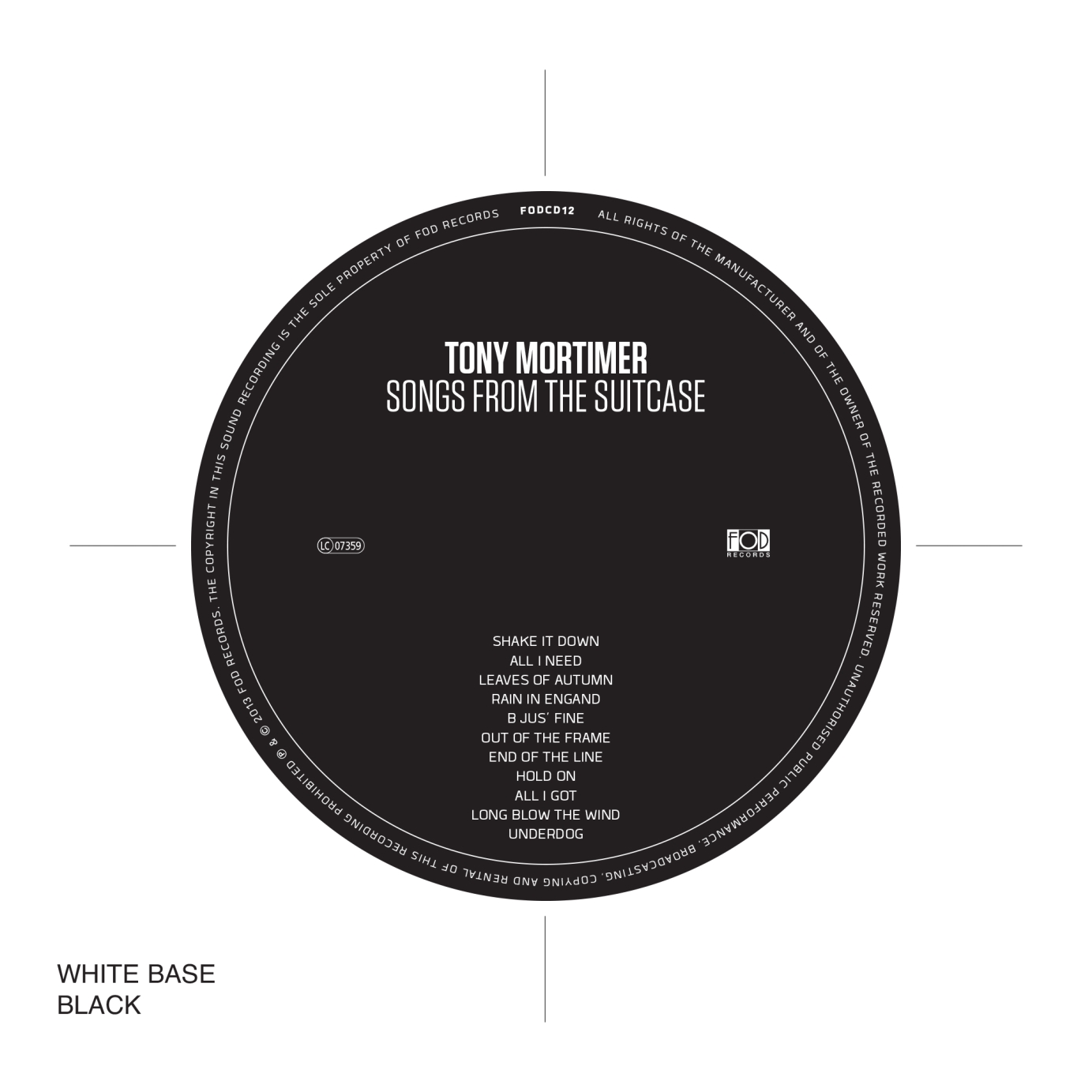 Tony Mortimer - Songs from the Suitcase