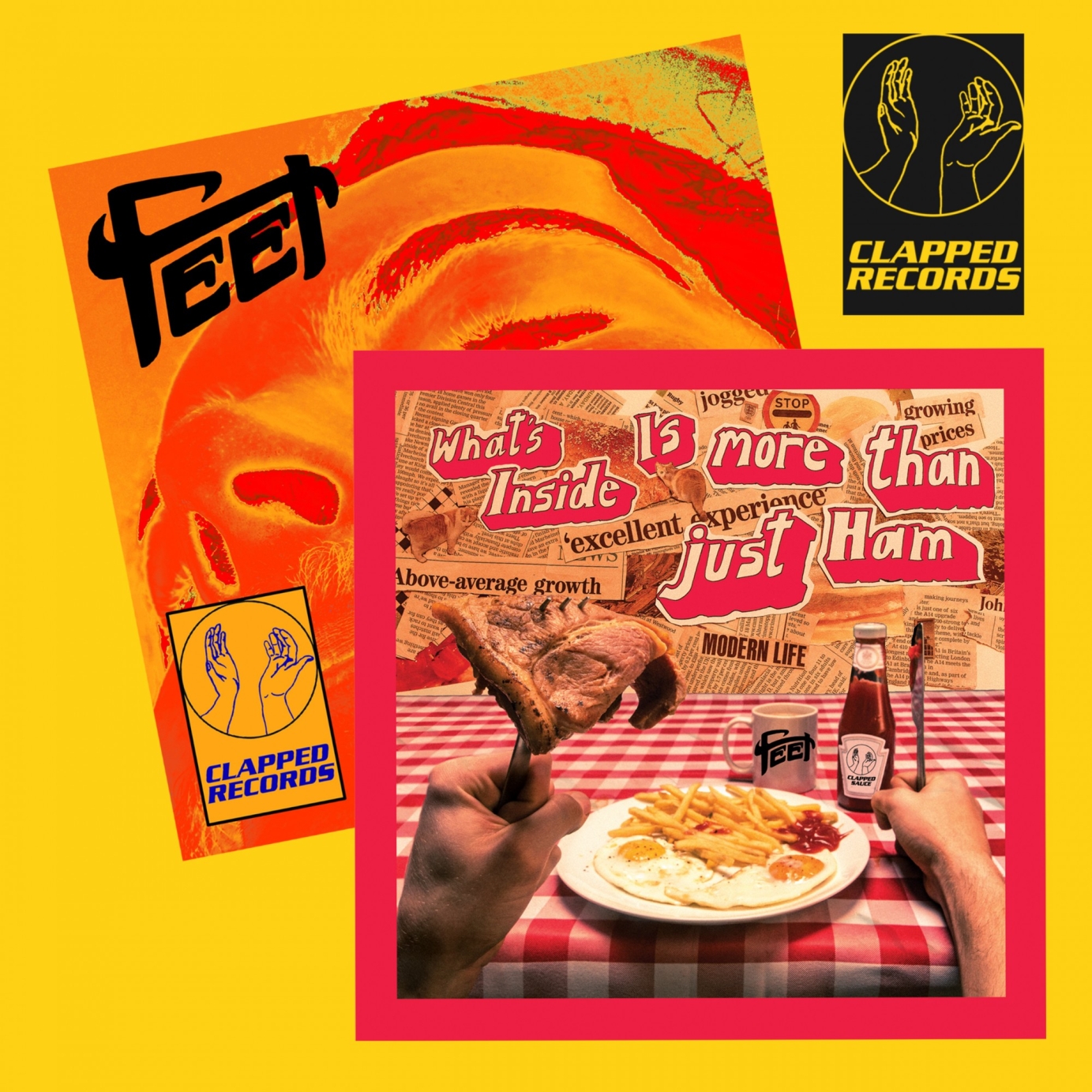 Clapped Records brand development and Logo design