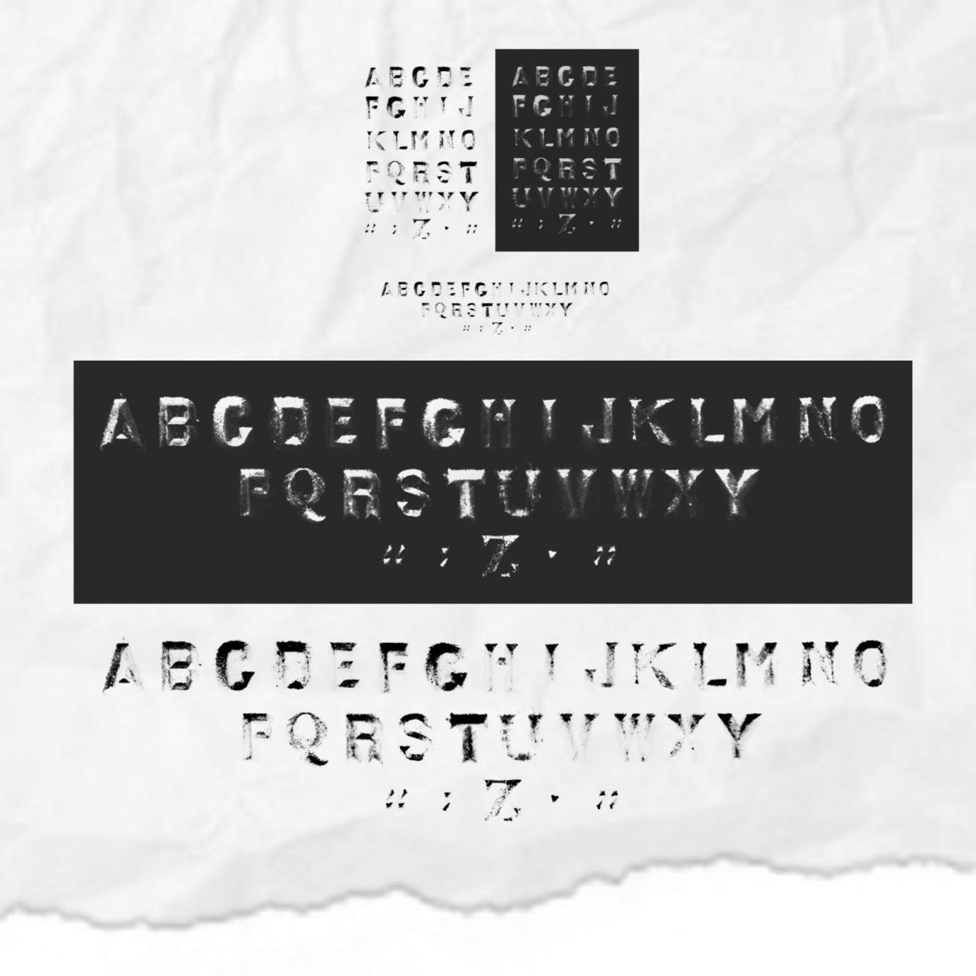 ENGRAVE: Typeface