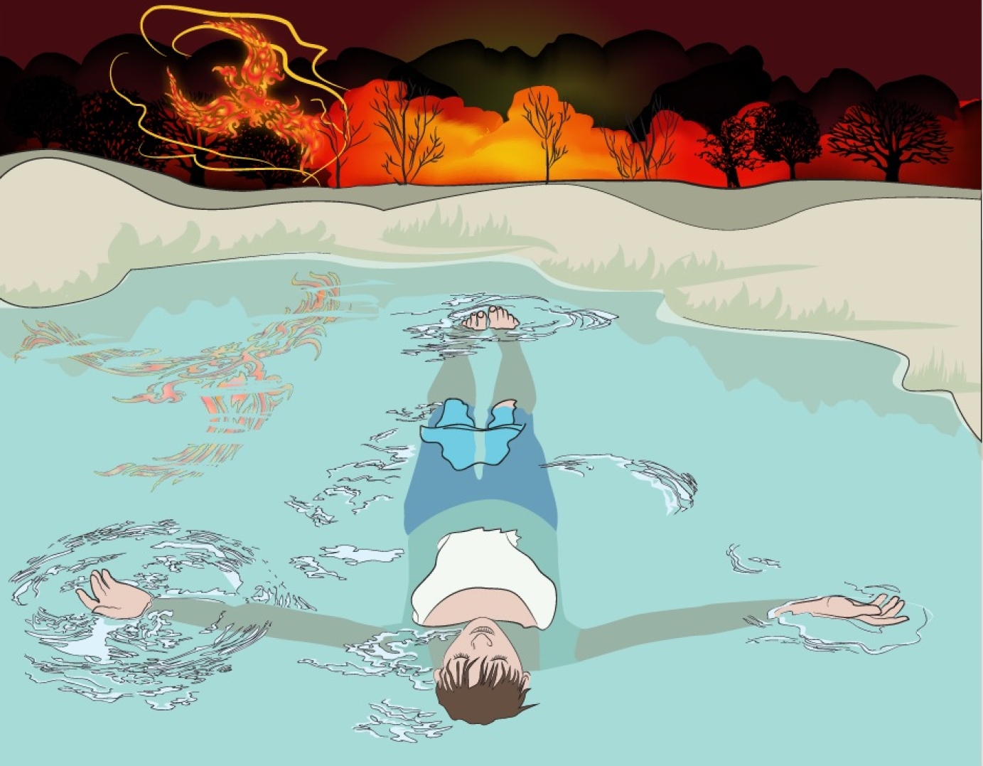 A Phoenix in August - Neil Gaiman