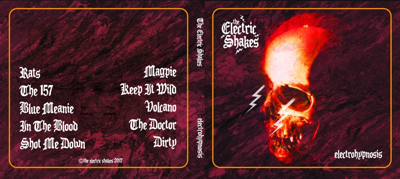 Digipak and CD Album art Design The Electric Shakes