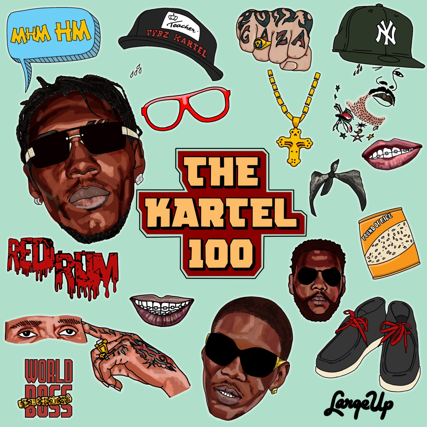 The Kartel 100 Playlist Cover