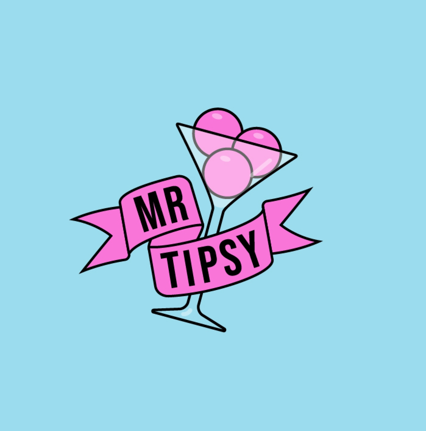 Mr Tipsy Alcoholic Ice Cream Branding