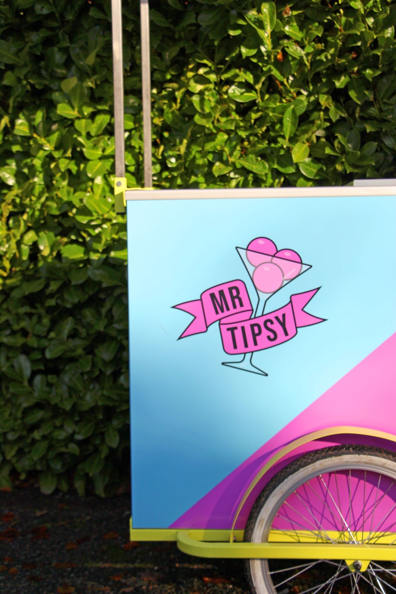 Mr Tipsy Alcoholic Ice Cream Branding