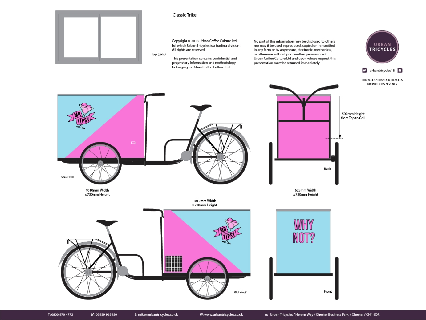 Mr Tipsy Alcoholic Ice Cream Branding