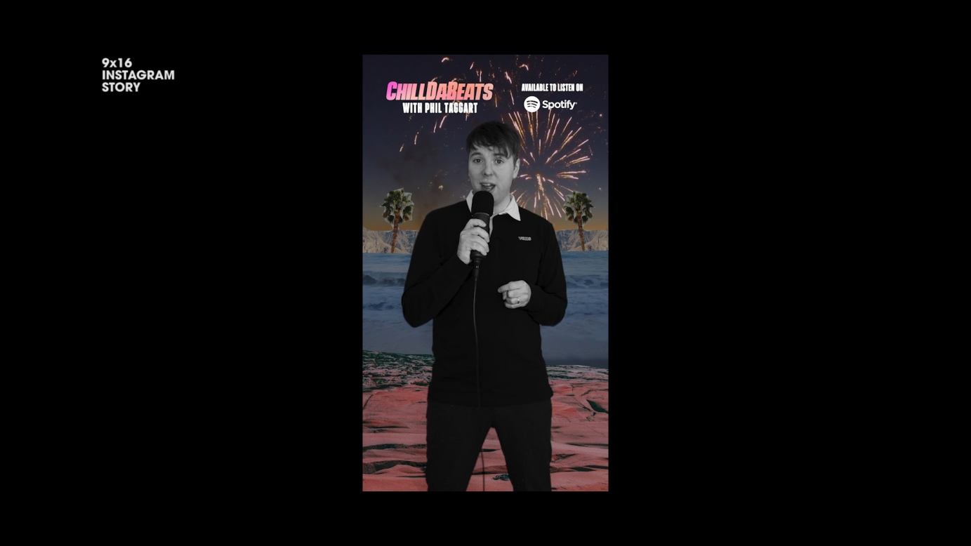 Phil Taggart – Chill Da Beats (Digital Ad)