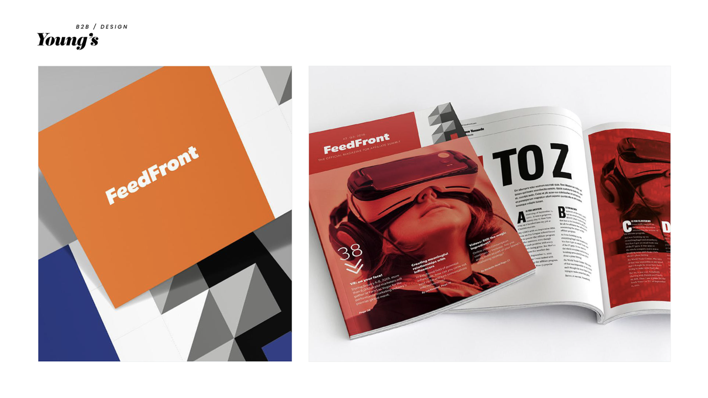 Feed Front magazine redesign