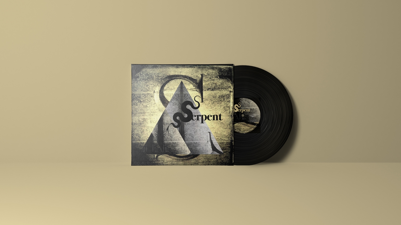The Serpent album cover and sleeve creative