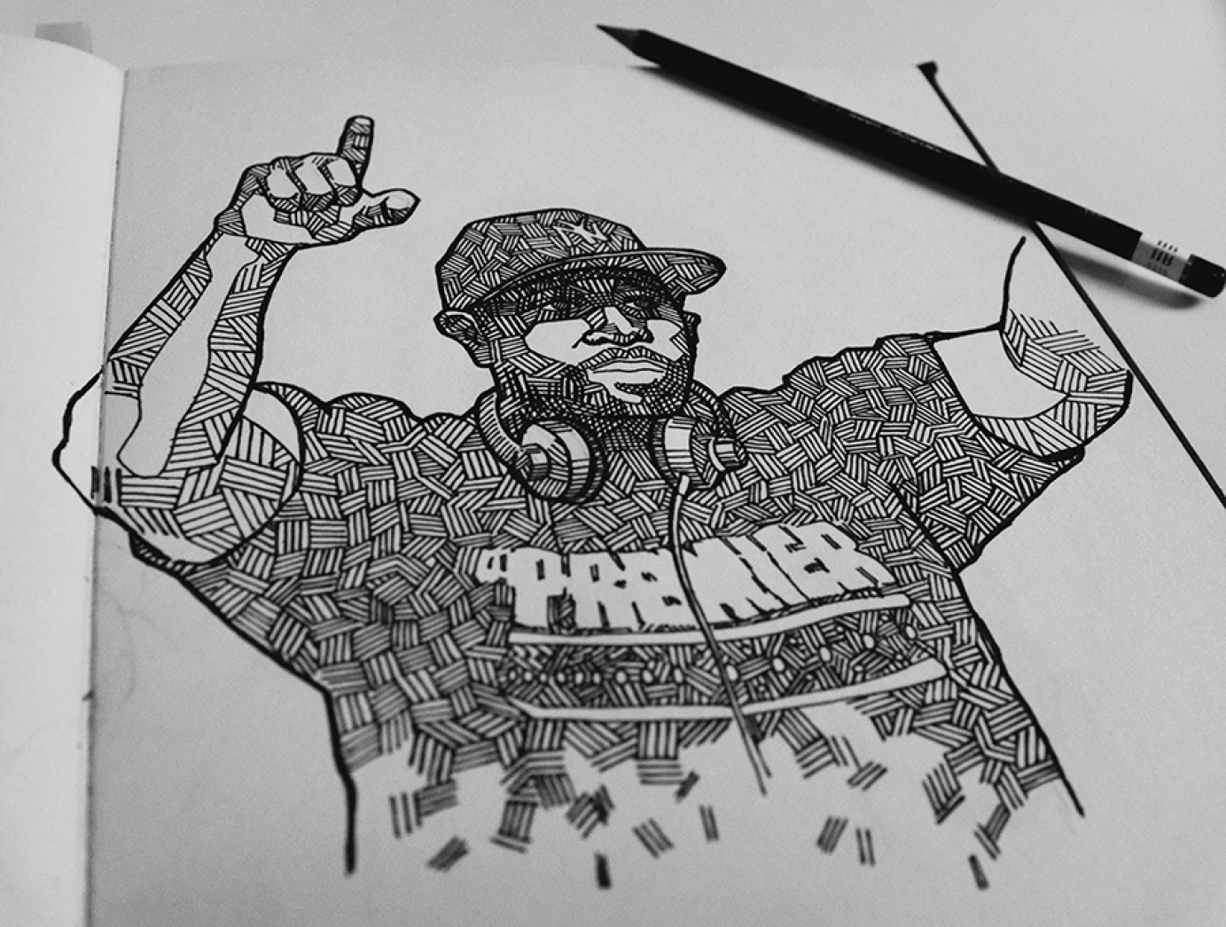 Tour Poster for Dj Premier European Tour