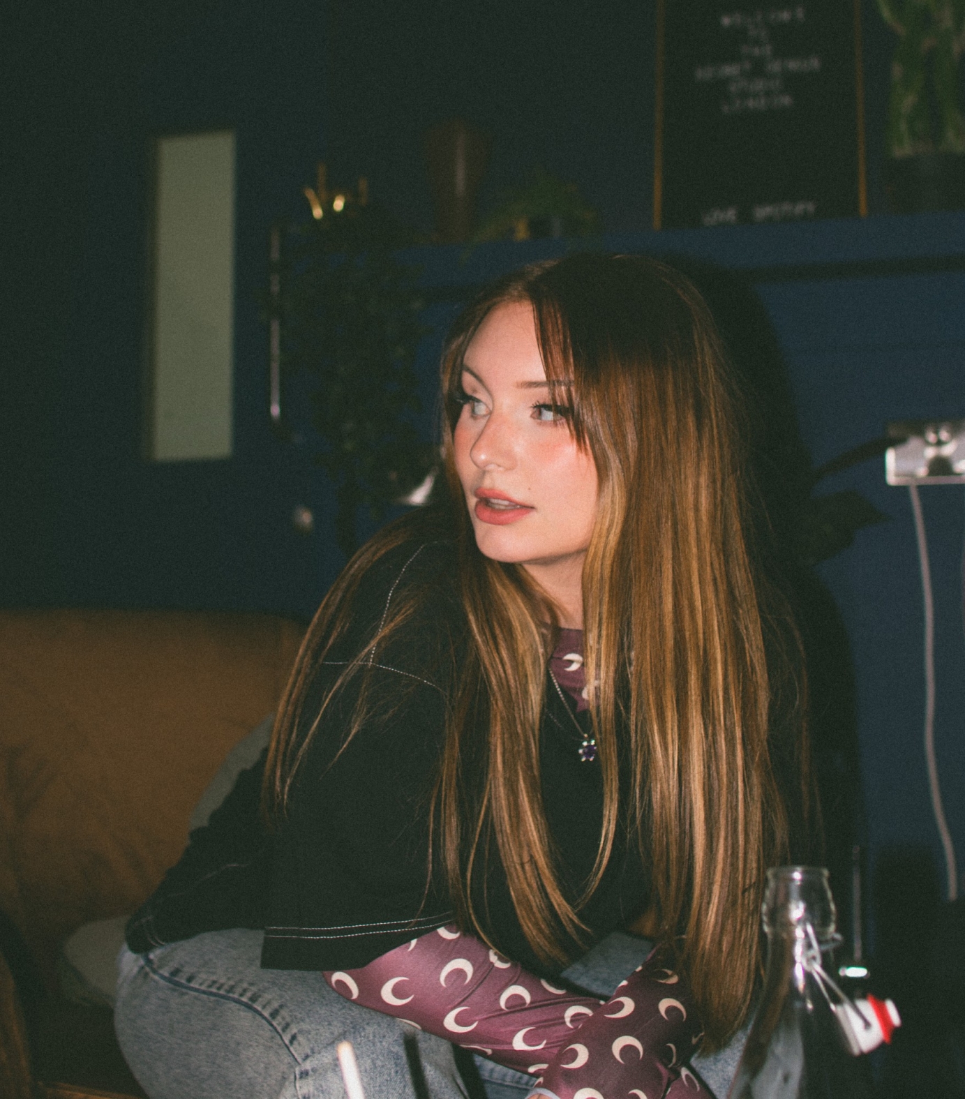 Vi0let studio BTS shoot