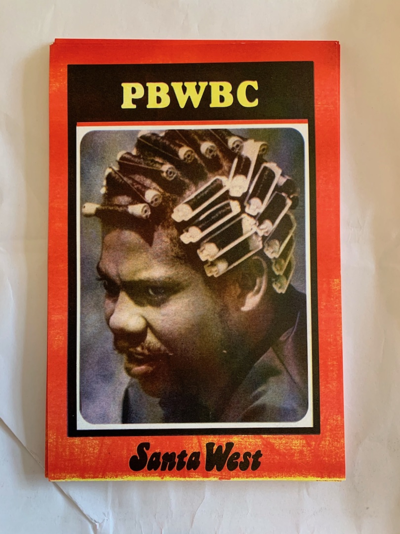 Peanut Butter Wolf Baseball Cards Zine (mini posters)