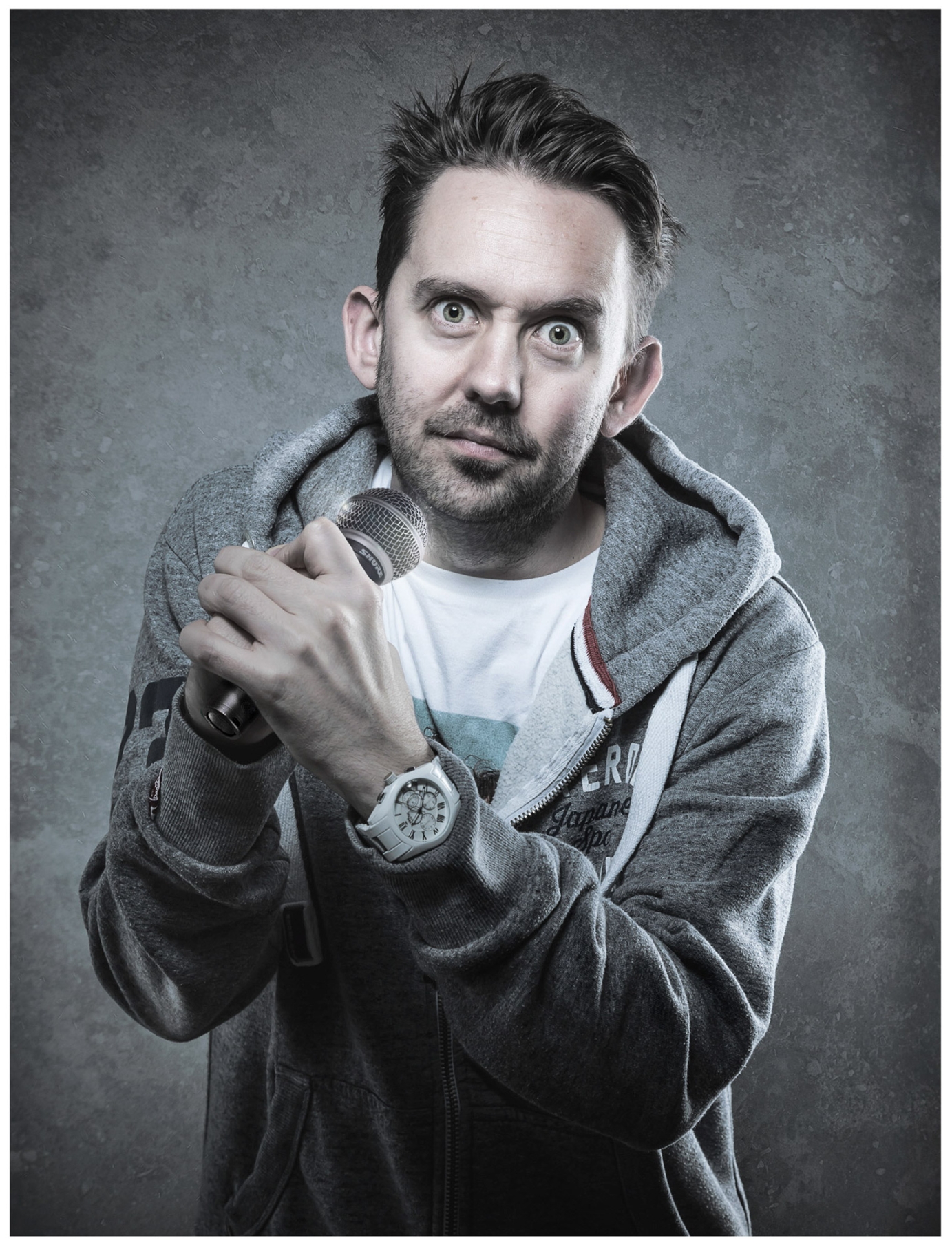 Promotional Photography for Comedian Eardiot!