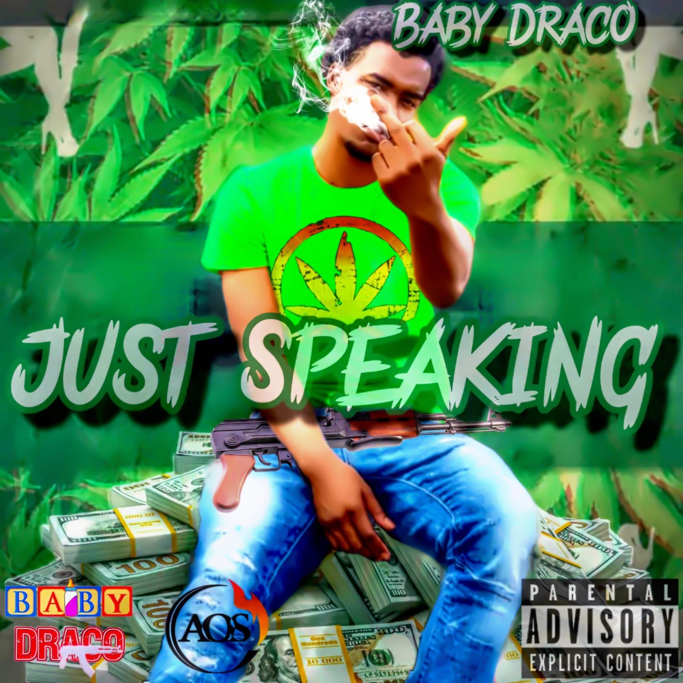 Baby Draco - Just Speaking ( Album Cover & Video Animation)