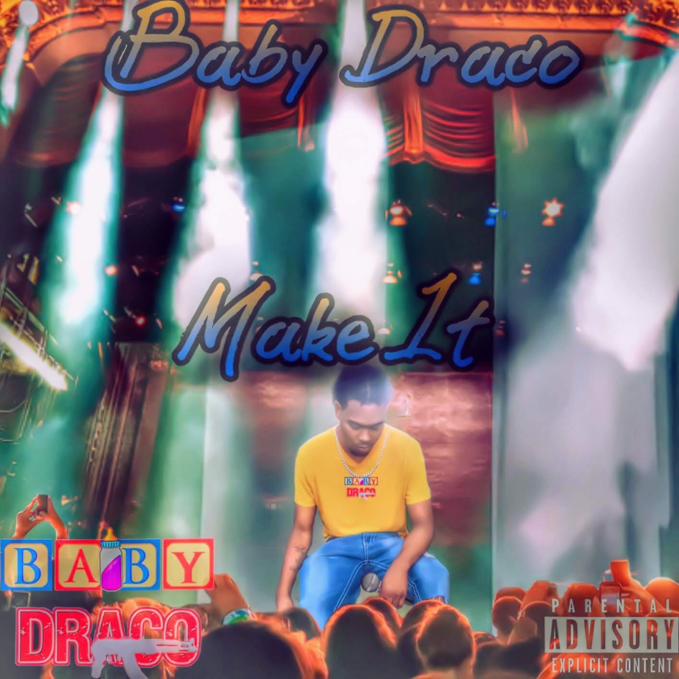Baby Draco - Make It (Album cover and video animation)