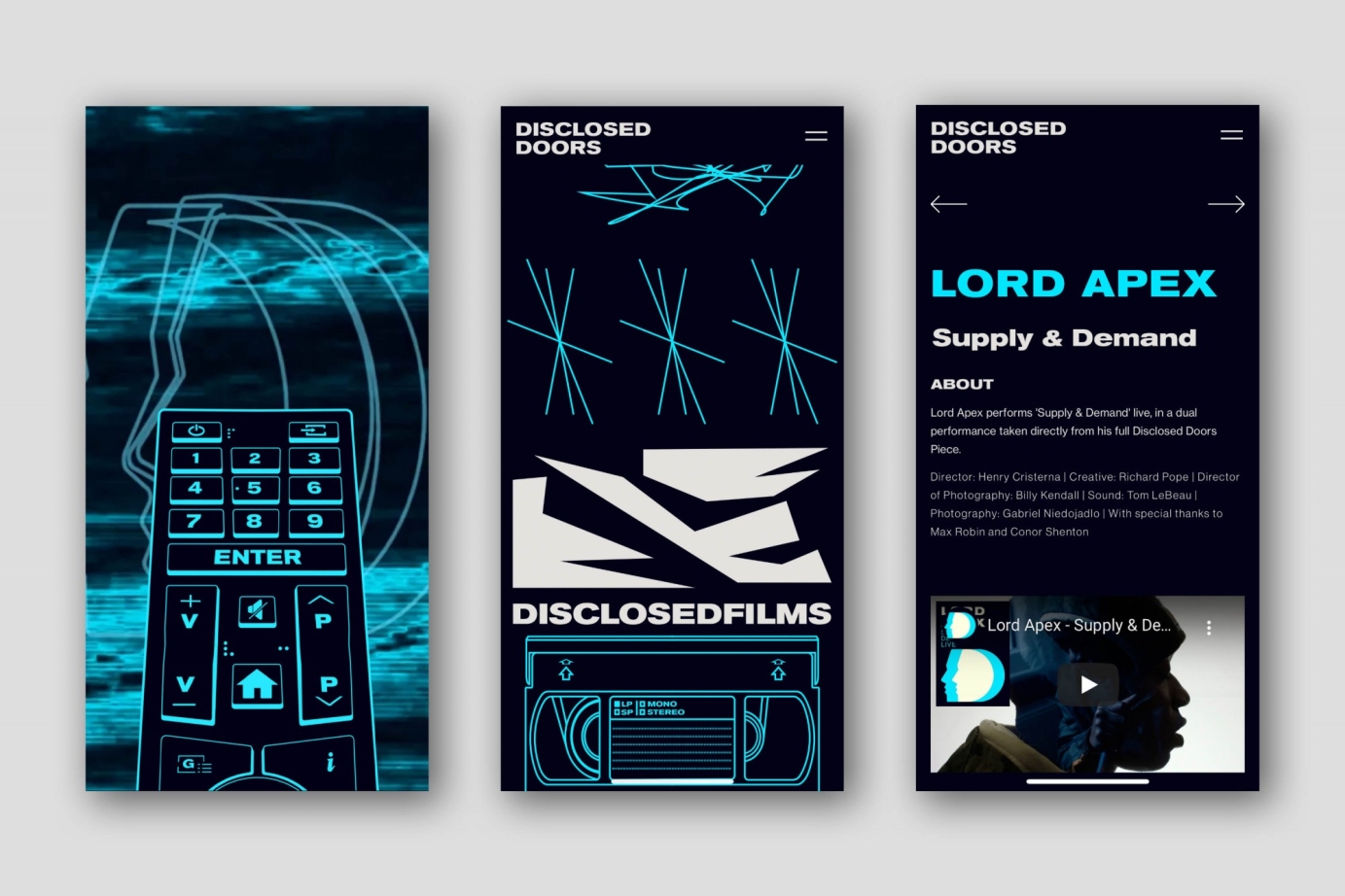 Disclosed Doors Website