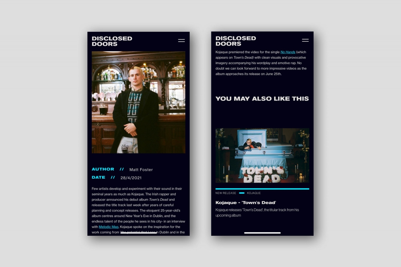 Disclosed Doors Website