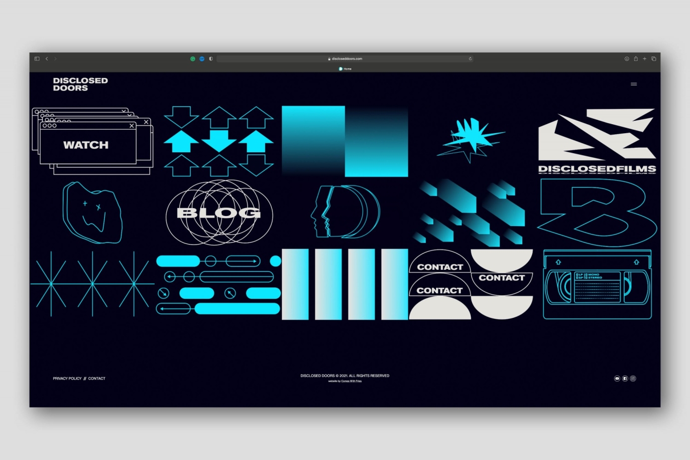 Disclosed Doors Website