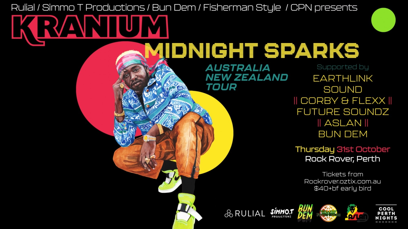 Kranium - Midnight Sparks Tour Poster and Promo Pack