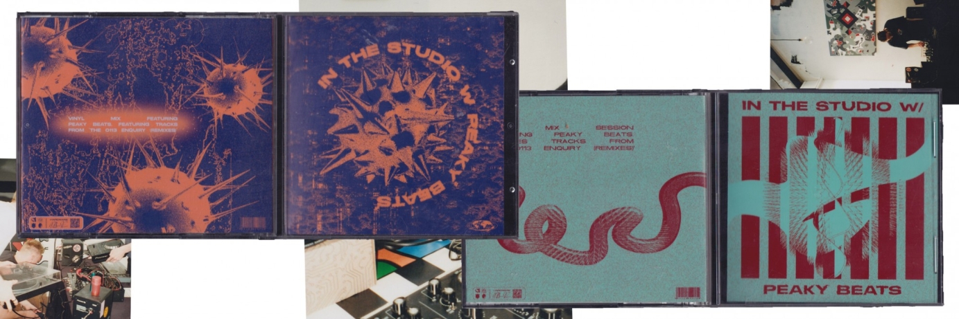 In the studio w/ Peaky Beats' CD Designs