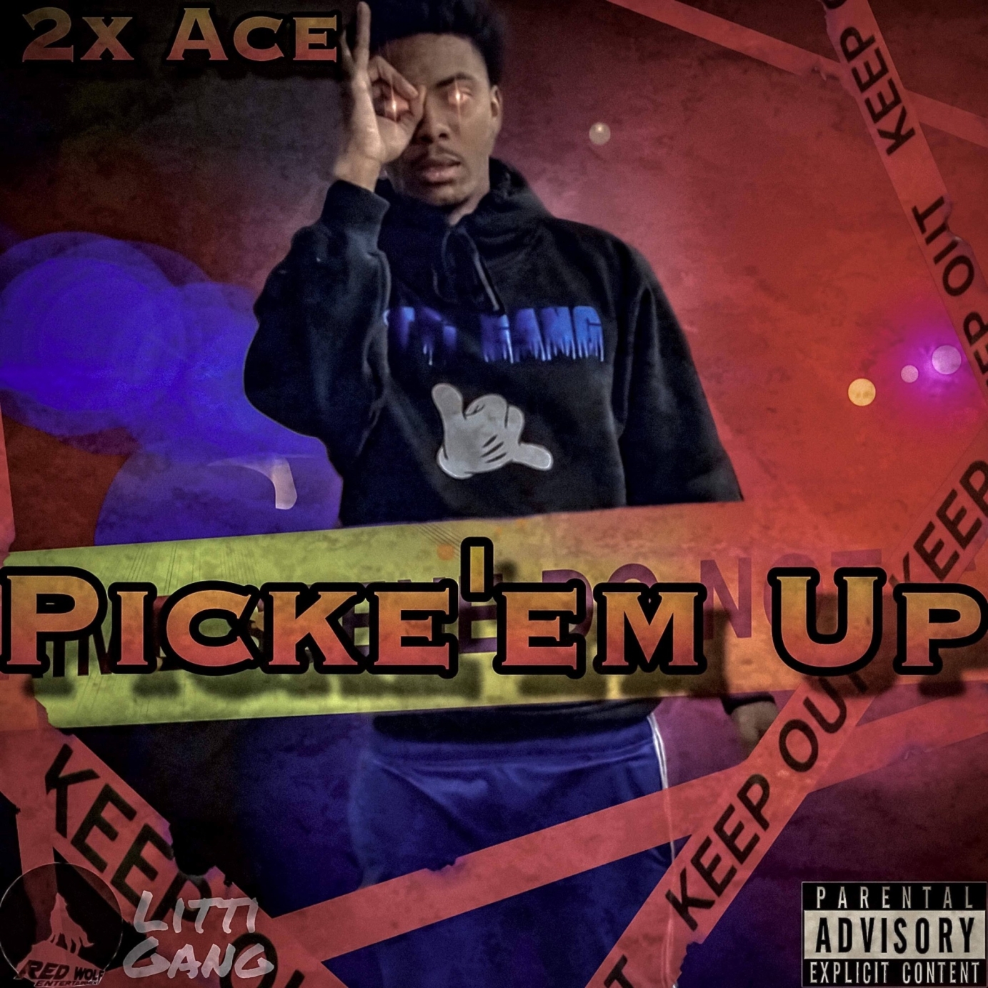2xAce - Pick’em Up (Album Cover Design)