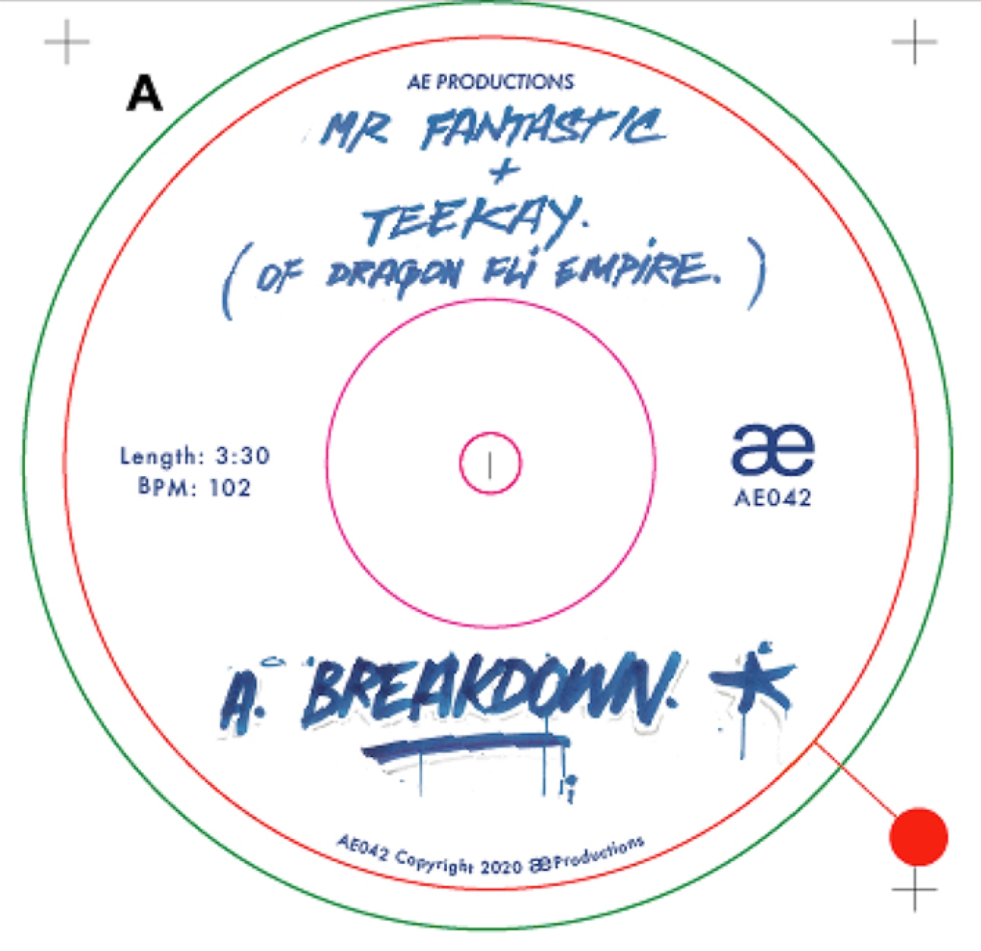 Teekay - Breakdown vinyl artwork