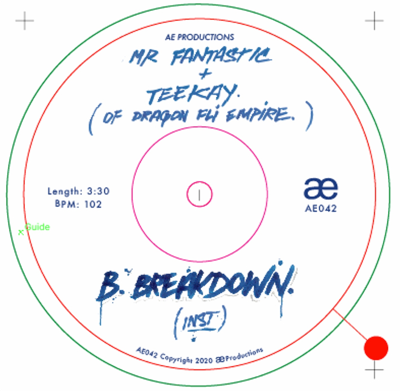 Teekay - Breakdown vinyl artwork