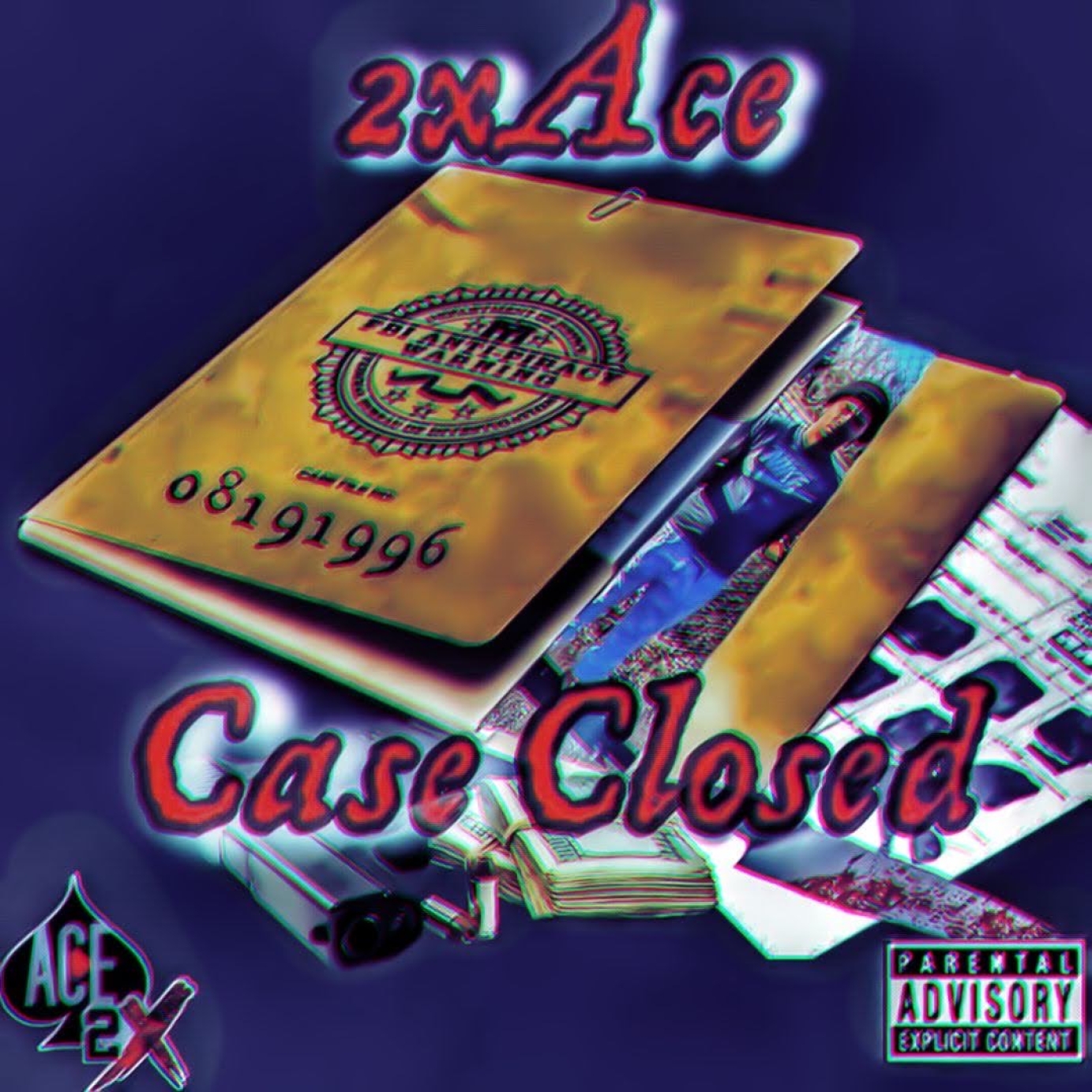 Album Cover Design & Video Animation To 2xAce - Case Closed
