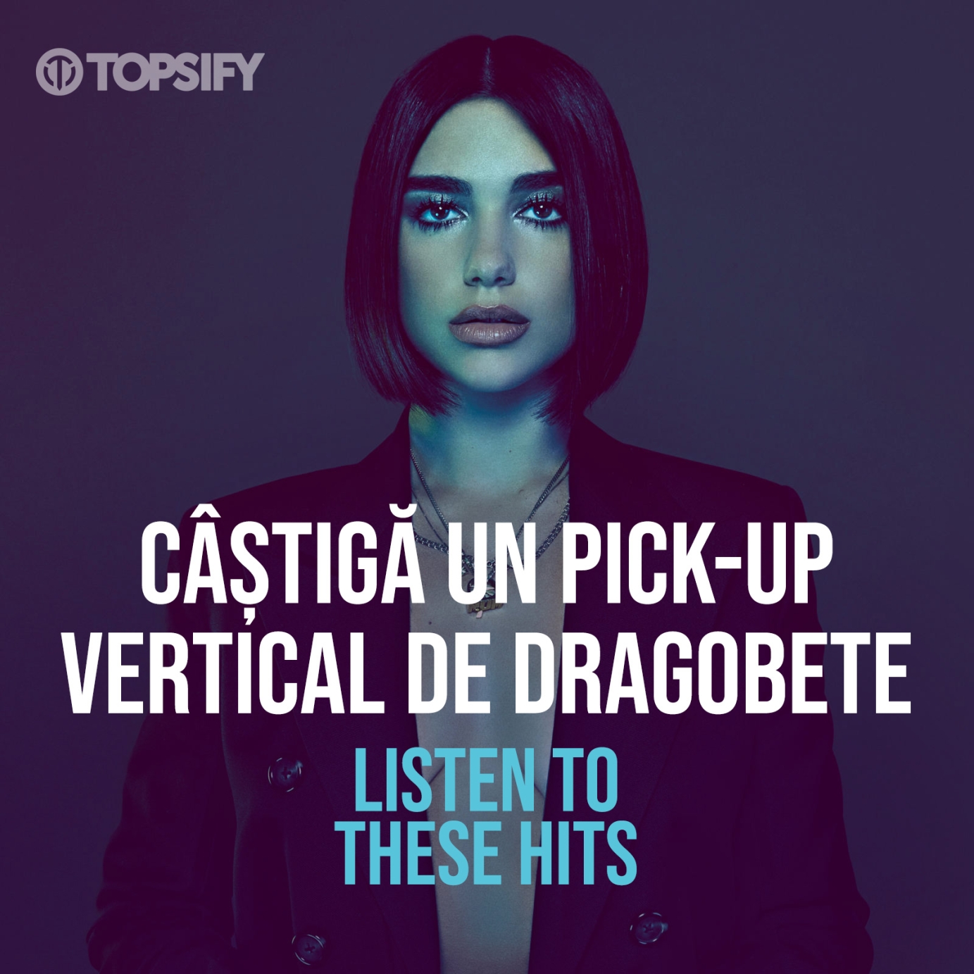 Topsify Romania "Listen to These Hits" Spotify Campaign