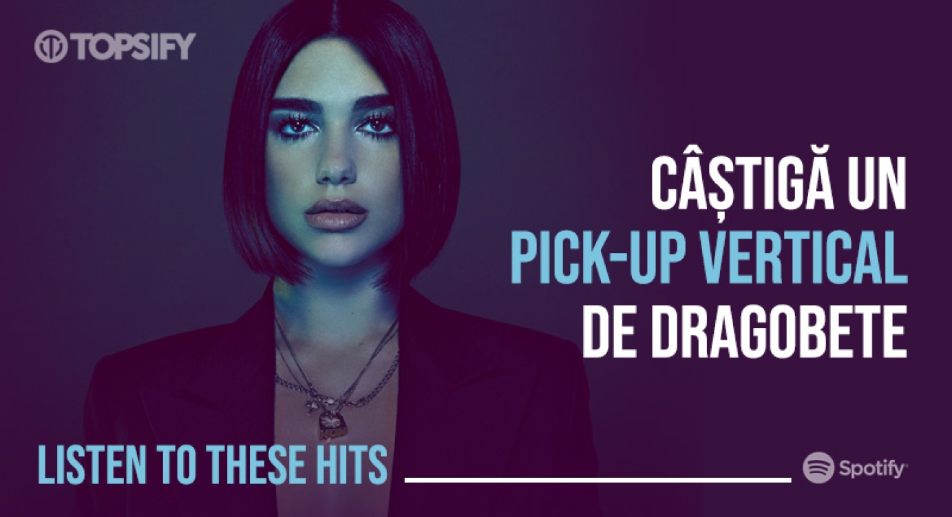 Topsify Romania "Listen to These Hits" Spotify Campaign