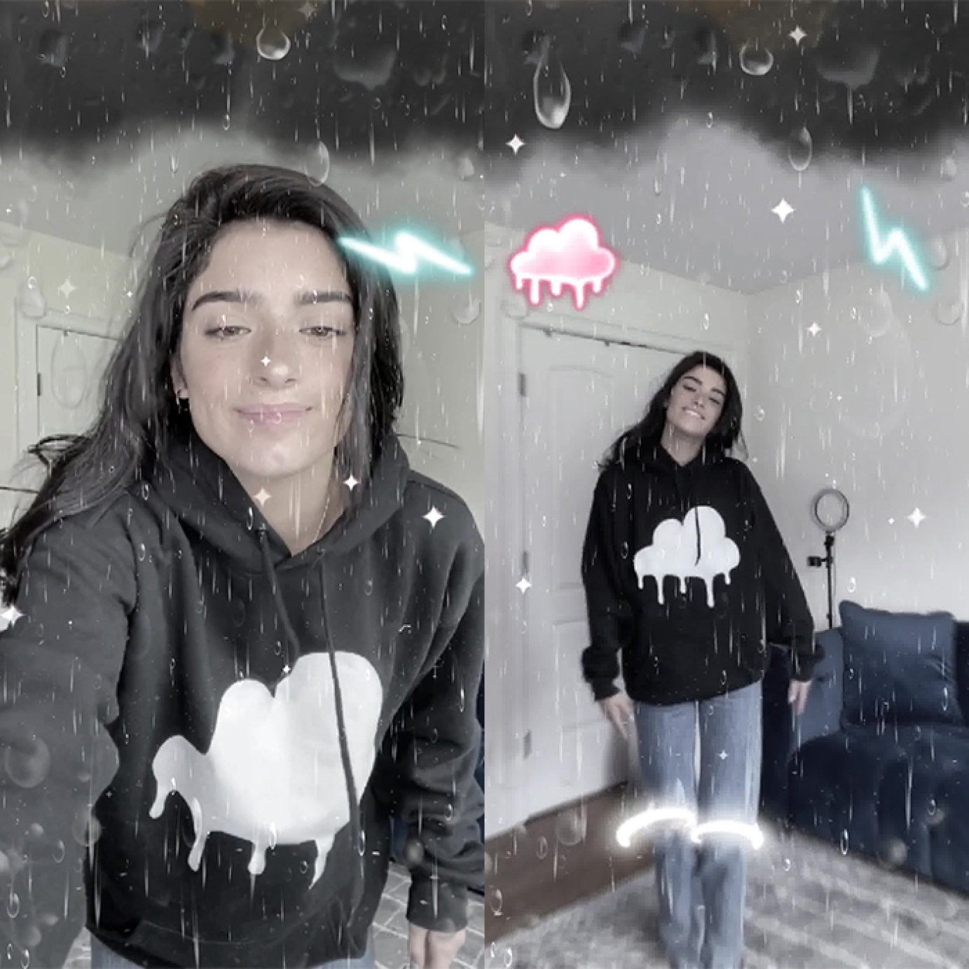 AR Filter | Be Happy by Dixie D'Amelio | Snapchat