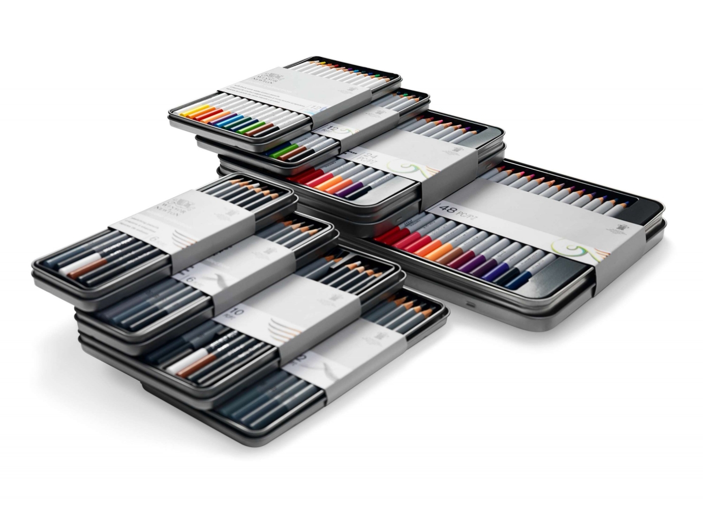 Art direction and digital asset creation. NPD for Fineliners, Colour Pencils & Sketchbooks