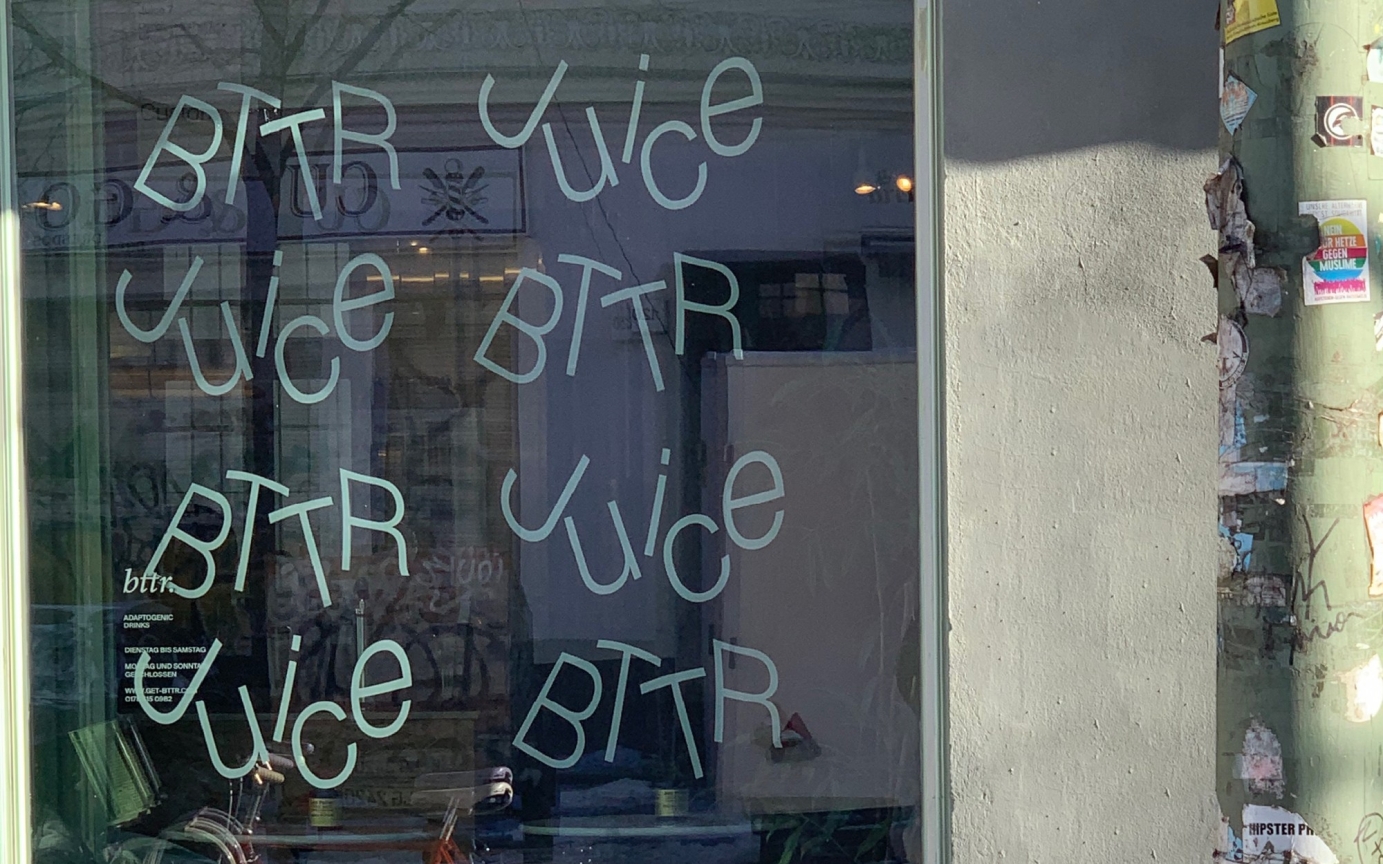 BTTR Berlin — Pop-up Event Branding