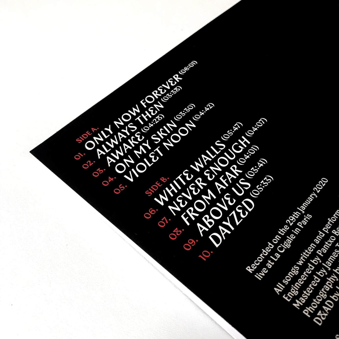 The KVB — Live at La Cigale Vinyl