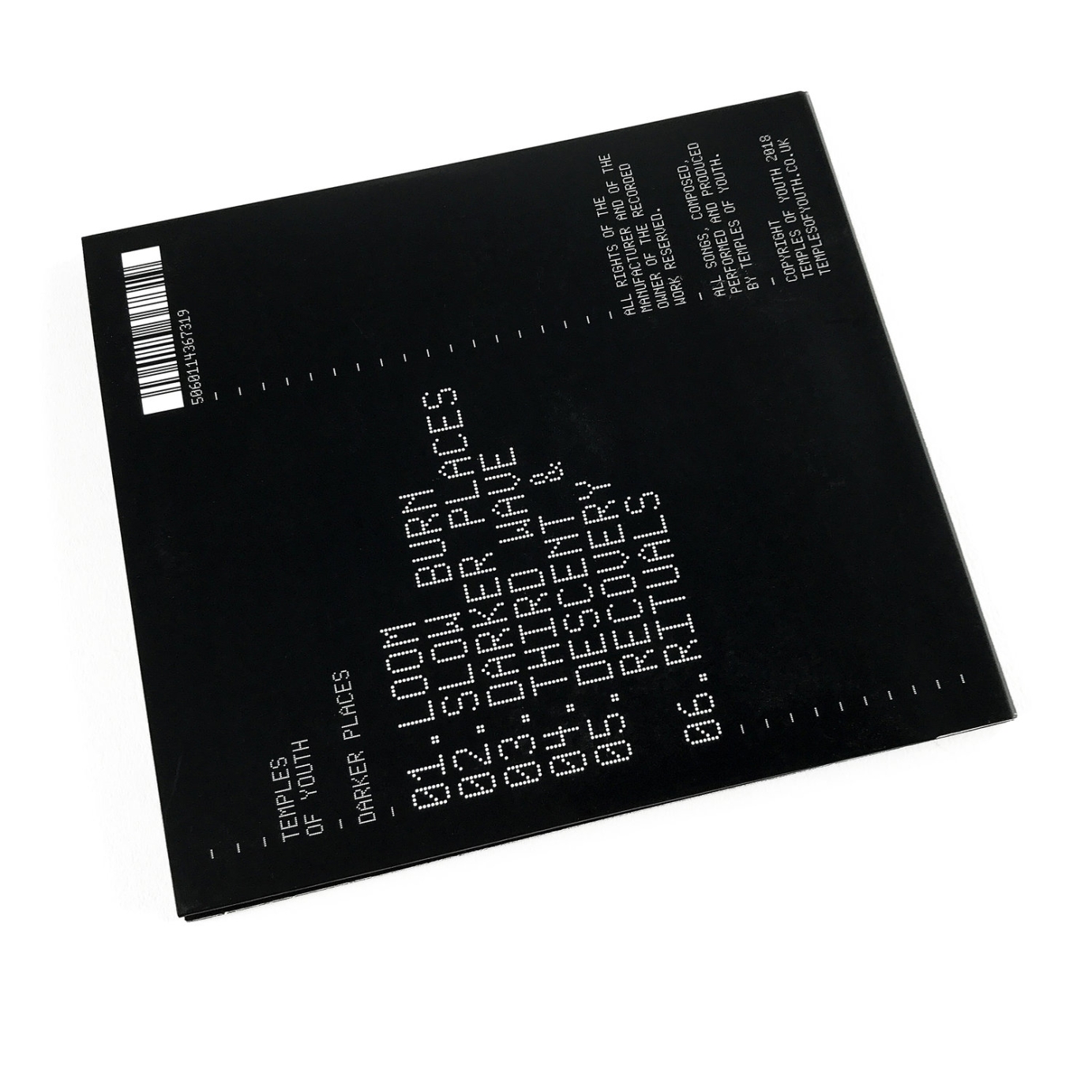 Temples Of Youth — Darker Places EP