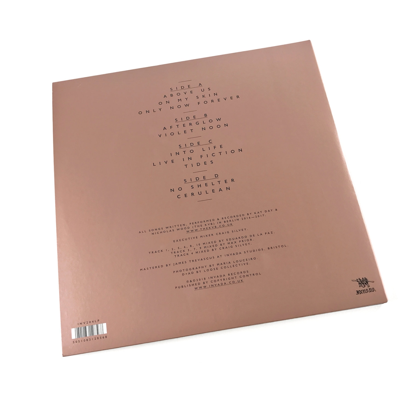 The KVB — Only Now Forever LP